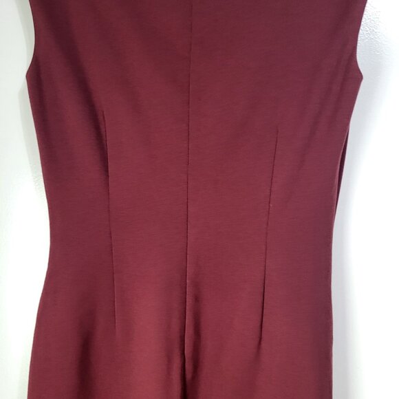 Boden Womens' SZ 6R Natalie Ponte Dress Cowl Neck Cap Sleeve Fitted Lined - Picture 7 of 16